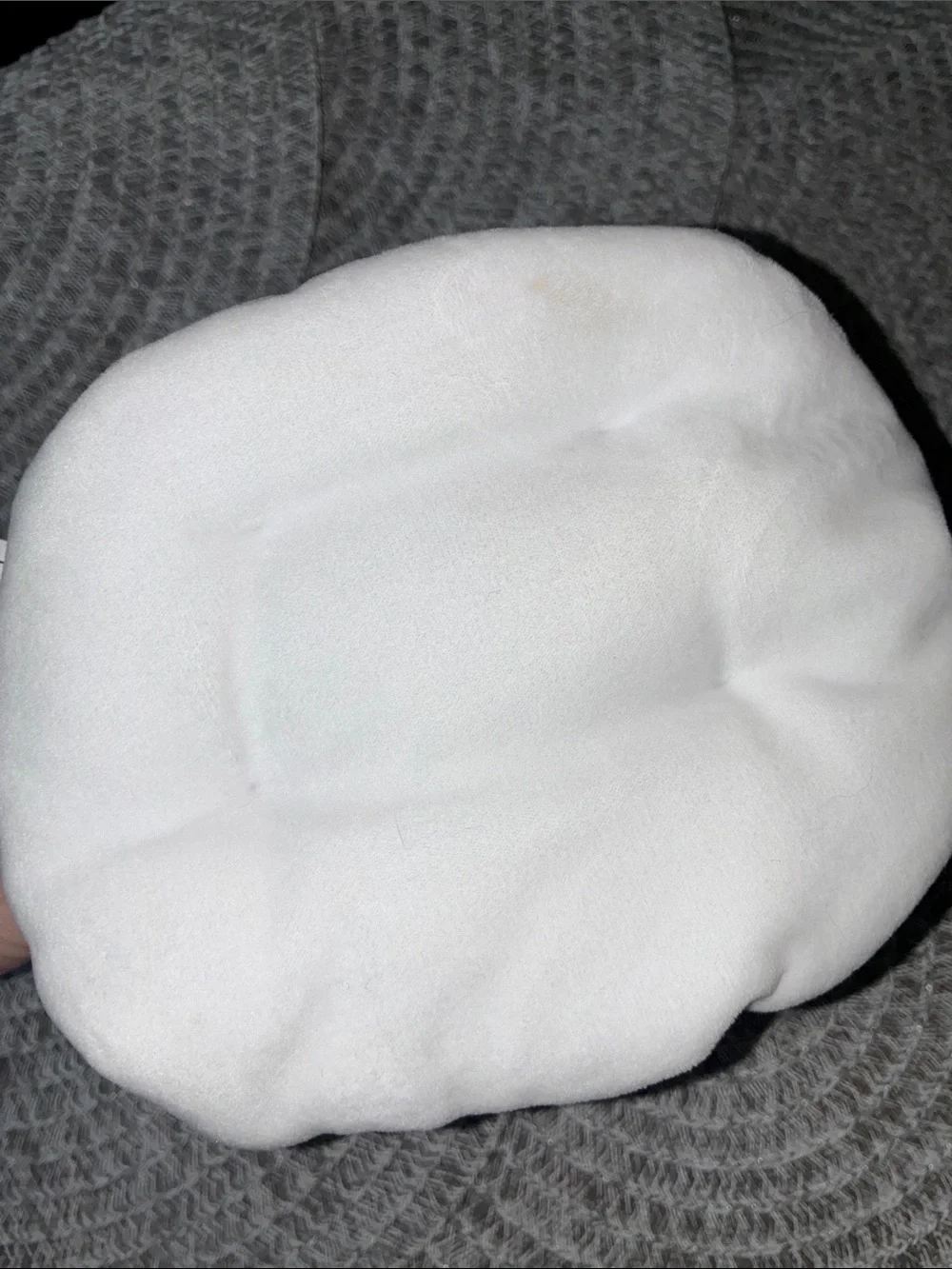 Sanrio Yellow Gudetama Plush with White Egg Bed